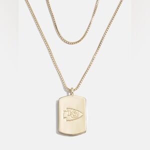NWT Erin Andrews x Baublebar Kansas City Chiefs Necklace